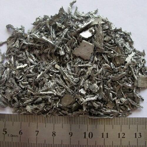 Thulium Tm Ingot High Purity Rare Earth 99.99% 4N Research Experiment Metal Element Sample