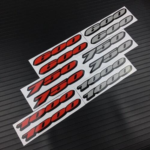 Motorcycle Fairing Tail Sides Sticker Decal Emblem For Honda Suzuki Kawasaki Yamaha For 600 750 1000cc Accessory Universal