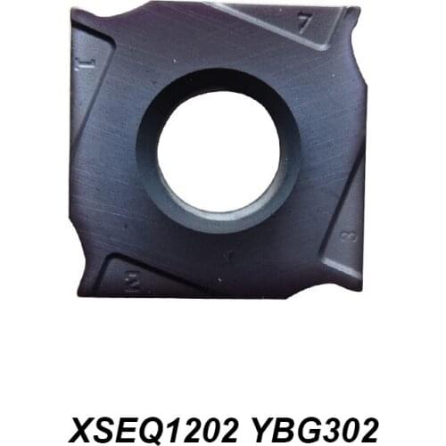 Original XSEQ 1202 XSEQ1202 YBG302 Processing Stainless Steel And Steel External Turning Holder CNC Carbide Insert 10 Pcs/box
