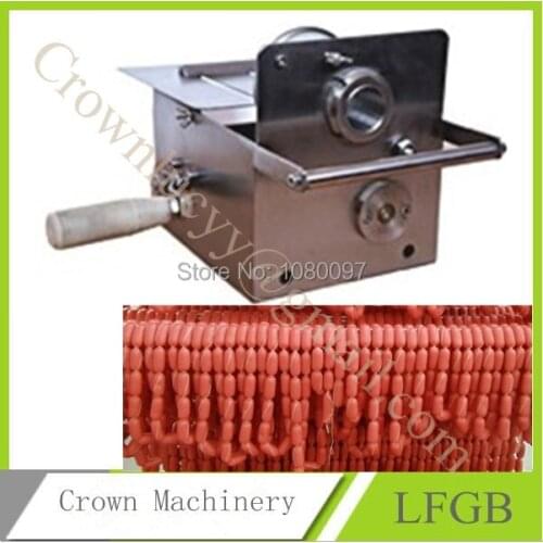 CR-32A Hand-rolling sausage tying machine;sausage knotting machine