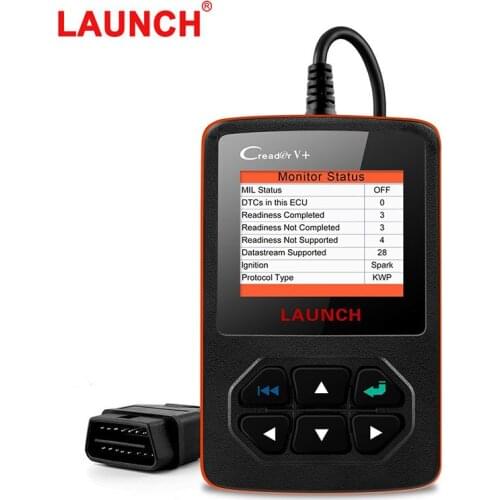LAUNCH Creader V+ OBD2 Code Reader Automotive Scanner Engine Check O2 Sensor Test OBDII Car Diagnostic Tools Automotriz Scan