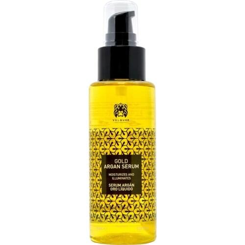 Valquer Serum gold hair Liquido with Argan oil. Elexir beauty hair. Argan hair oil. Hydrating hair-100 ml