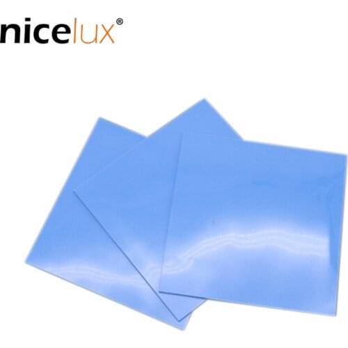 1pcs Thermal Pad GPU CPU Heatsink Cooling Conductive Silicone Pad Sheets100mmx100mmx2mm for Motherboard Computer Host Notebook