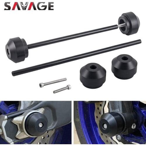 Rear Front Axle Fork Crash Slider For YAMAHA MT-07 FZ07 2014-2021 MT09 MT07 Tracer 700 XSR Motorbike Wheel Protector MT FZ 07 09