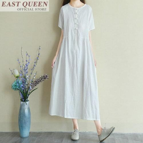 Traditional chinses clothing for women womens dresses new arrival 2018 summer dresscasual dress long elegances dresses FF658 A