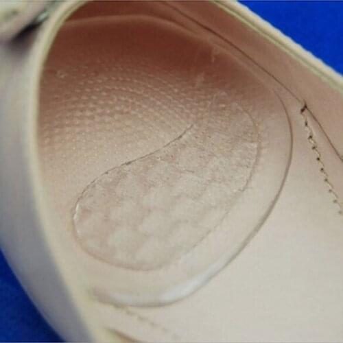 1 Pair Clear Gel Silicone Cushion Woman Ladies Girls High Quality Soft Shoe Pads Insoles Inserts Foot Care