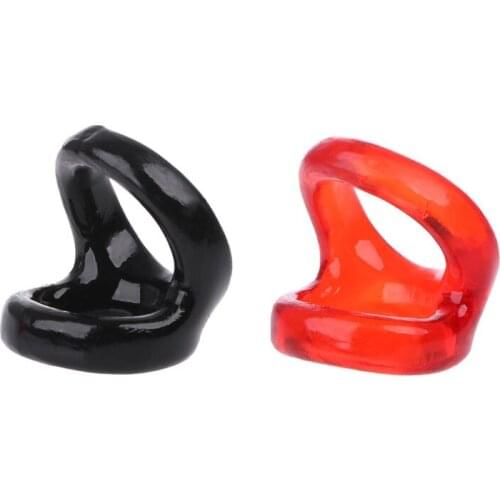 1pc Double Rings Delay Ejaculation Mens Cock Rings Sex Toys Crystal Penis Lock Ring