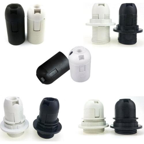 1PCS E14 E27 M10 Screw led Light Bulb Lamp base cap power Holder electric Pendant Socket Lamp shade Converter 220V 110v