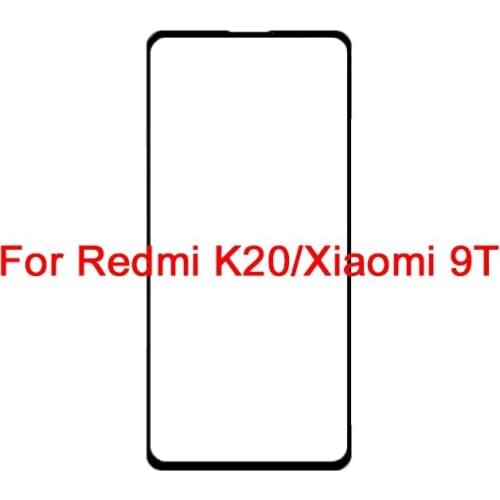 10PCS Front Touch Panel LCD Display Outer Screen For Xiaomi Redmi K20 / Mi 9T Out Glass Cover Lens Phone Repair Replace Parts