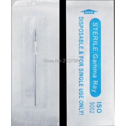 300PCS/lot 3R Disposable Sterilized Professional Tattoo Needles for Tattoo Eyebrow Pen Machine Permanent Makeup Needles-B5