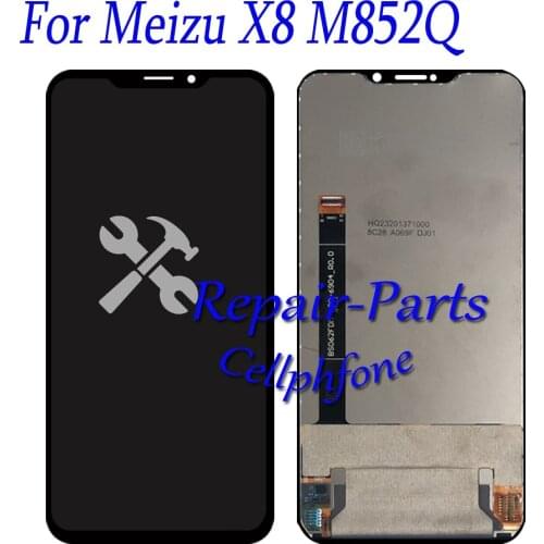6.2 inch Full LCD DIsplay + Touch Screen Digitizer Assembly For Meizu X8 M852Q Tracking Number