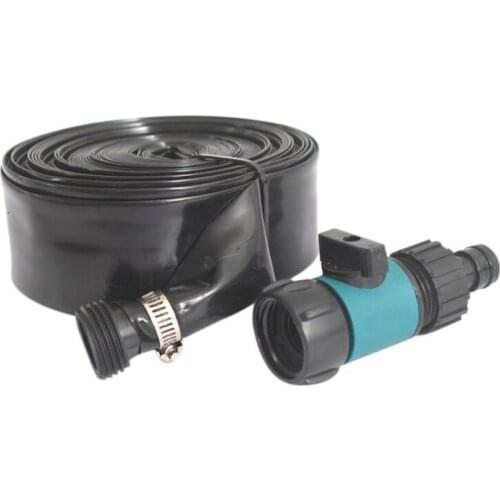 8/12/15m Trampoline Sprinkler Hose Waterpark Sprinkler Soft With Zip Ties Summer Garden Irrigation Sprinkling Cooling