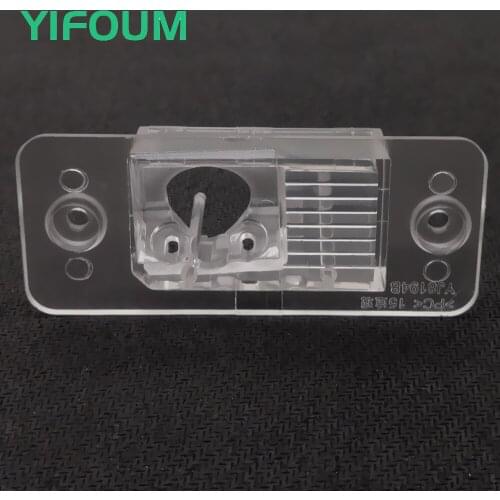 YIFOUM Car Rear View Camera Bracket License Plate Light Housing Mount For Volkswagen VW Tiguan 2012 2013 2014 2015 2016 2017