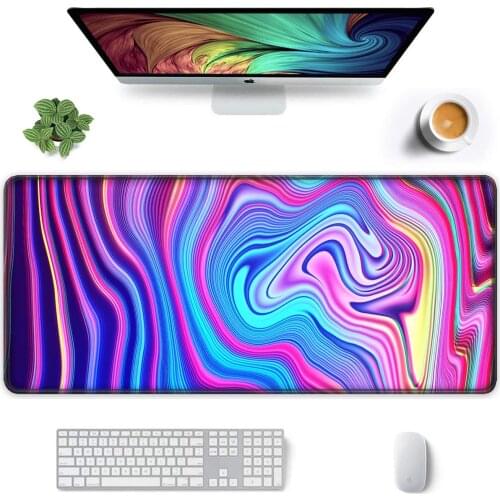 Large Mouse Pad, Desktop Extended Gaming Mouse Pad, Waterproof Desk Pad, Office and Home Non-slip Laptop Keyboard and Mouse Pad