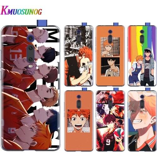 Anime Volleyball For Xiaomi Redmi 9I 9T 9A 9C 9 Prime 8A 8 7A 7 6A 6 5 5A 4X PRO Plus Transparent Soft Phone Case