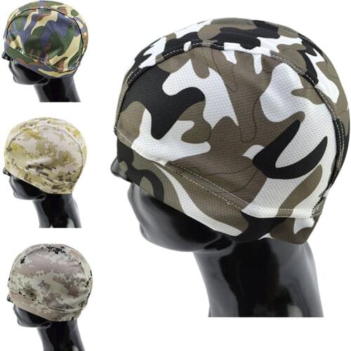 Camouflage Helmet Motorcycle Helmet Inner Cap CP ACU Hat Dry Breathable Hat Racing Cap Under Beanie Cap Motorcycle Accessories