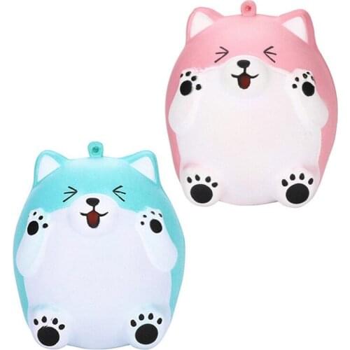 Slow Rebound Toy Foam Cute Bear Decompression PU Vent Doll Toys for Kids Adult Stress Releif Cartoon Animal Toys Gifts