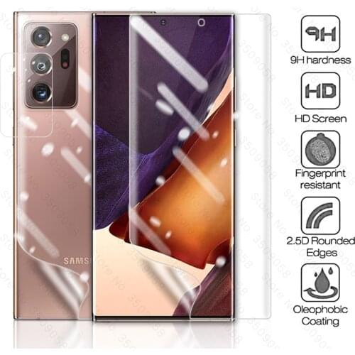 Soft Hydrogel Protective Film For Samsung Galaxy S20 FE S 20 21 Plus S20FE Camera Protectors Not Glass Gelaxi Note 20 S21 Ultra
