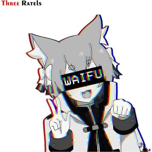 Three Ratels FC548 Felix Waifu Sticker decal anime waifu cartoon car sticker
