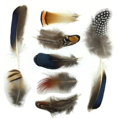 Natural chicken pheasant feathers Rooster peacock Plumes Ostrich feathers for crafts DIY Jewelry Accessories Wedding decoration
