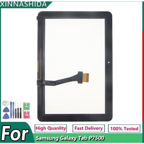 New 10.1" Touch Screen For Samsung Galaxy Tab 10.1 P7500 P7510 Touch Screen Panel Digitizer Sensor Glass Replace parts