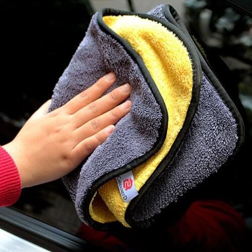 Microfiber Auto Wash Towel Car Cleaning Drying Cloth Hemming Car Care Cloth Detailing Car Wash Towel 30x30/60CM
