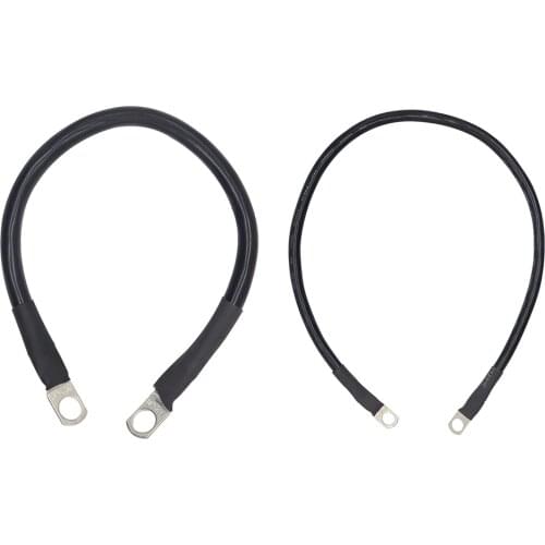 1pcs 12V Battery Ground Wire 4AWG Battery Connection Wire Terminal Kit Terminal Cable Car Inverter Cord