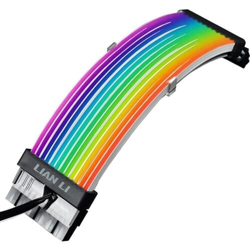LIANLI Strimer Plus 5V A-RGB Extension/Transfer Cable use for 24PIN to Motherboard or 8PIN+8PIN to GPU / support 3PIN interface