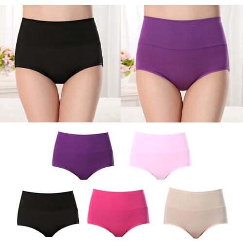 Women Ladies Postpartum Menstrual Period Protective Cotton Panties Underwear Knickers