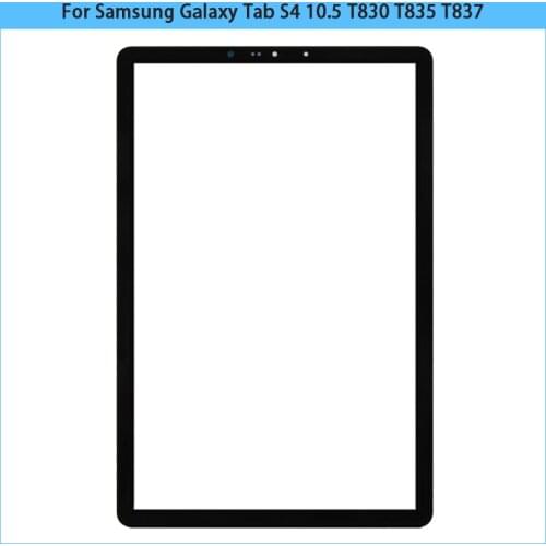 10.5 Inch for Samsung Galaxy Tab S4 10.5 T830 T835 T837 Touch Screen Panel LCD Front Outer Glass Touch Glass Replace + tools