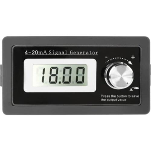 4-20mA Signal Generator Current Transducer Load Tester PLC Instrument LCD Two Wire Output
