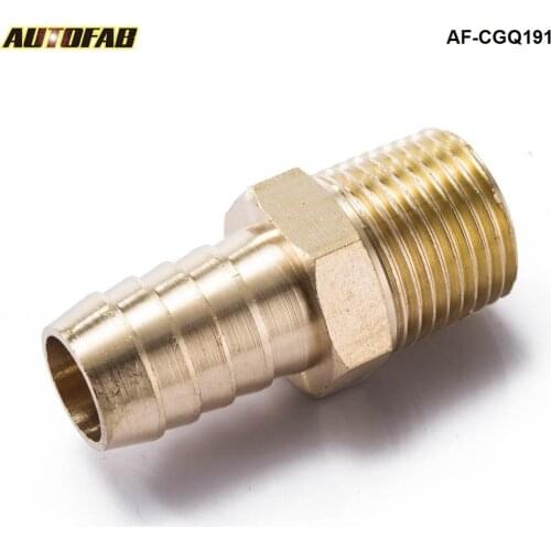 5/8 inch Hose Barb X 1/2" MNPT -Male Insert Brass Hose Fitting For Fuel pump/Oil cooler For Honda Civic AF-CGQ191