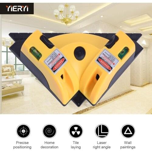 90 Degree Laser Right Angle Ground Instrument Portable Infrared Spirit Level Level Line Casting Instrument