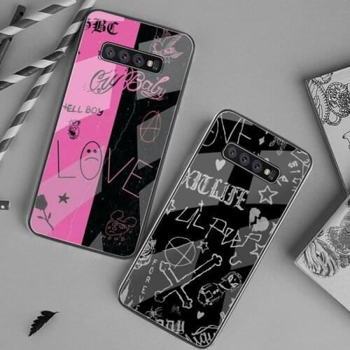 Lil Peep Love Hell Boy Phone Case Tempered Glass For Samsung S20 Plus S7 S8 S9 S10 Plus Note 8 9 10 Plus