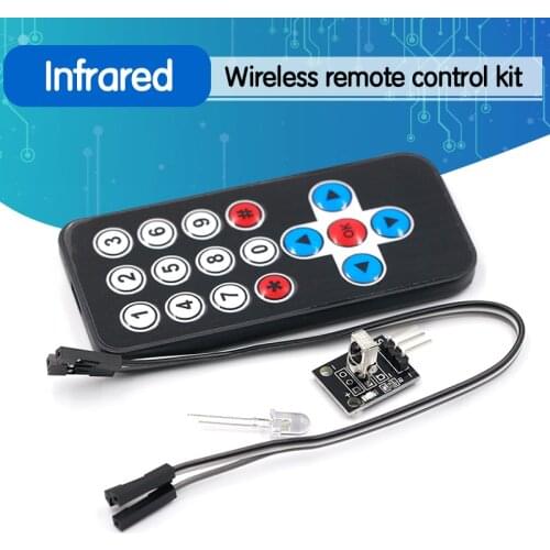 1LOT Infrared IR Wireless Remote Control Module Kits DIY Kit HX1838 For Arduino Raspberry Pi