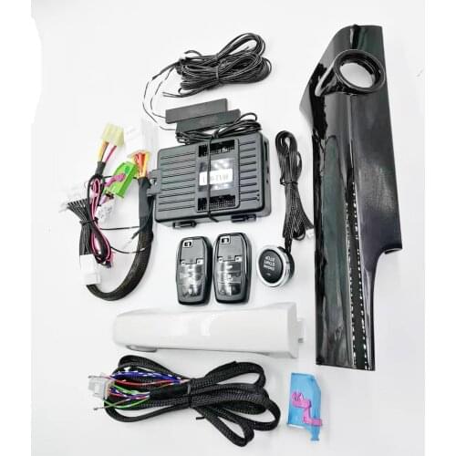 For Toyota Prado 2010-2017 Car Engine Push Button To Start Stop Remote Key Start Stop Keyless Entry with Panel Plug and Play