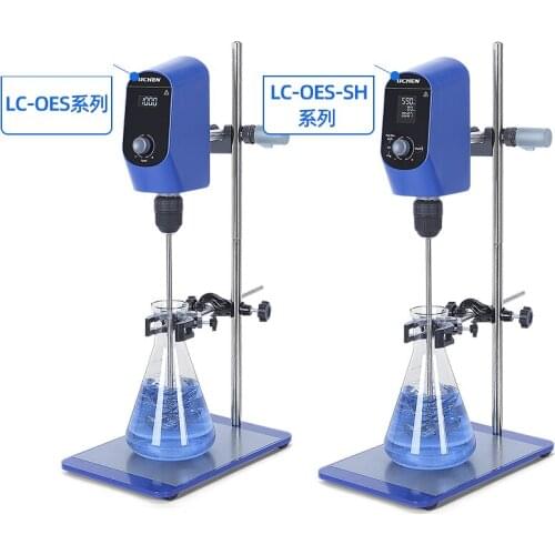 Lab LCD Digital Overhead Mixer of cantilever constant speed electric stirrer high speed precision force increasing stirrer