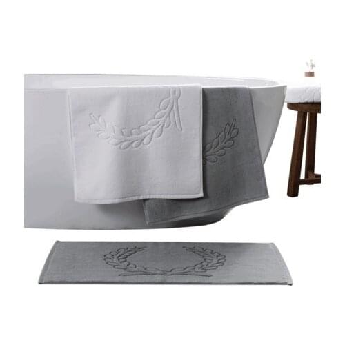 LYN&GY 100% Cotton Big Hotel Home Flool Towels Bathroom Carpets Bathtub Floor Mats Non-slip Bath Mat Step Foot Pad Toilet Rug