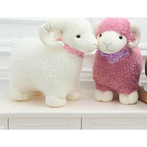 Cute Sheep Plush Toys Soft Plush Dolls Stuffed Animal Toy Lovely Home Couch Bed Decor Children Birthday Gifts