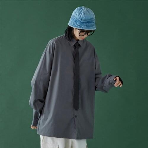 MUZISHA Women's Oversized Shirts