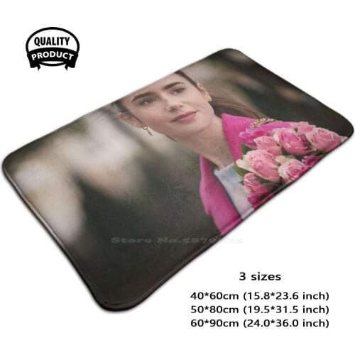 Emily In Paris Soft Foot Pad Room Goods Rug Carpet Emily In Paris Gabriel Emily Paris Lily Collins Lucas Bravo Lily Lucas