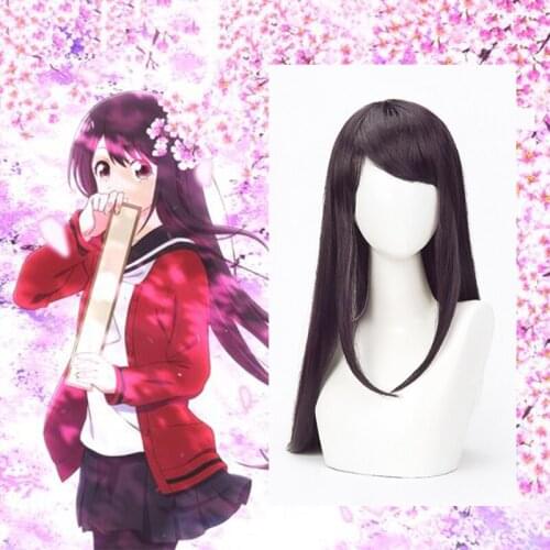 Anime Senryuu Girl Cosplay Wigs Nanako Yukishiro Cosplay Wig Heat Resistant Synthetic Wig Hair Halloween Party Senryuu Shoujo