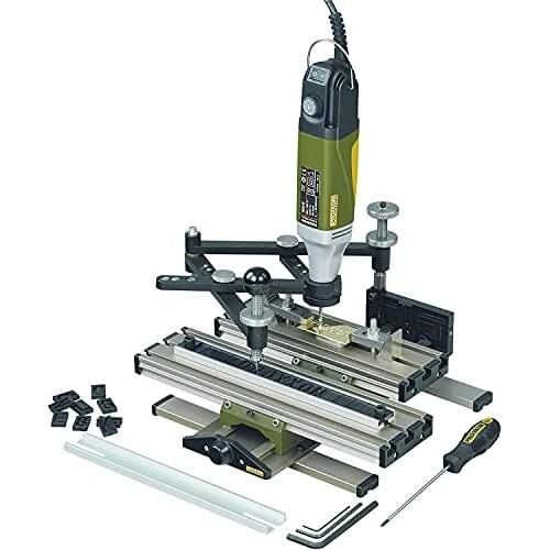 PROXXON 2227106 2227106-Soporte grabado ge 20, Black