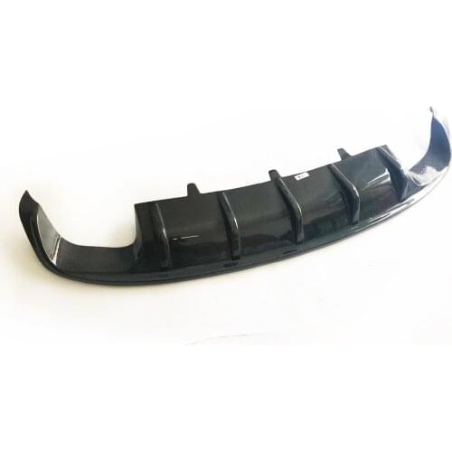 S7 P Style Carbon Fiber Rear Bumper Diffuser for Audi A7 Sline & S7 Hatchback 5 DR 2012 - 2015