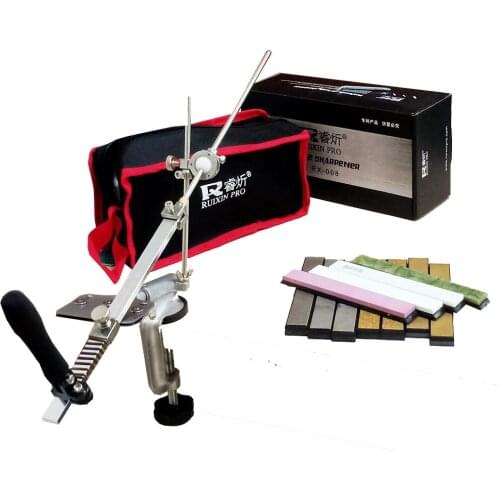 New RUIXIN Fixed angle knife sharpener Metal Material sharpening system Sharpening stone grind stones grinding kitchen tools