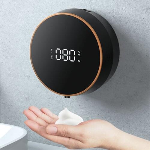 Automatic Sensor Foam Soap Dispenser Smart Induction Liquid Soap Dispensers Auto Touchless Hand Sanitizer Dispenser for Bathroom
