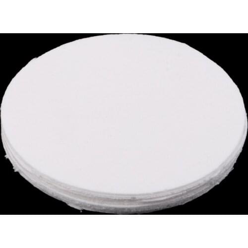 10pcs 115mm Diam Round Microwave Kiln Paper Ceramic Fiber Paper Glass Fusing Paper Pottery Tool for Household DIY Craft