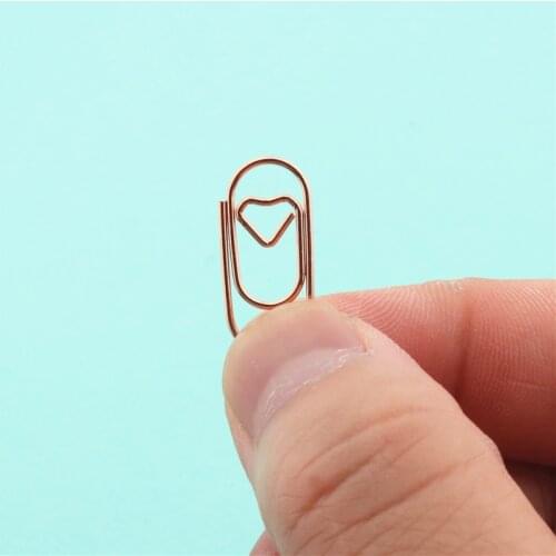 4Color Notebook Memo Pad Filing Bookmark binder Paperclips Accessories Paper Clips Student Office Binding Supplies Stationary