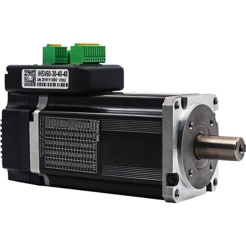 400w Nmea24 1.27NM Integrated Servo Motor 48VDC 3000rpm JMC iHSV60-30-40-48