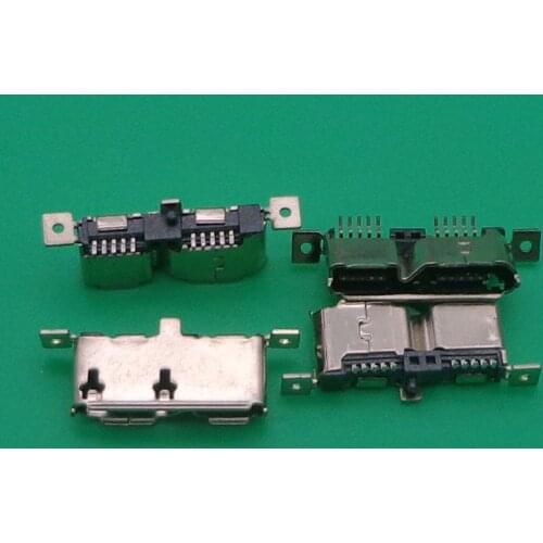 Free shipping Female USB 3.0 Socket Micro USB 3.0 Mobile hard disk Jack HDD interface connector 30pcs/lot